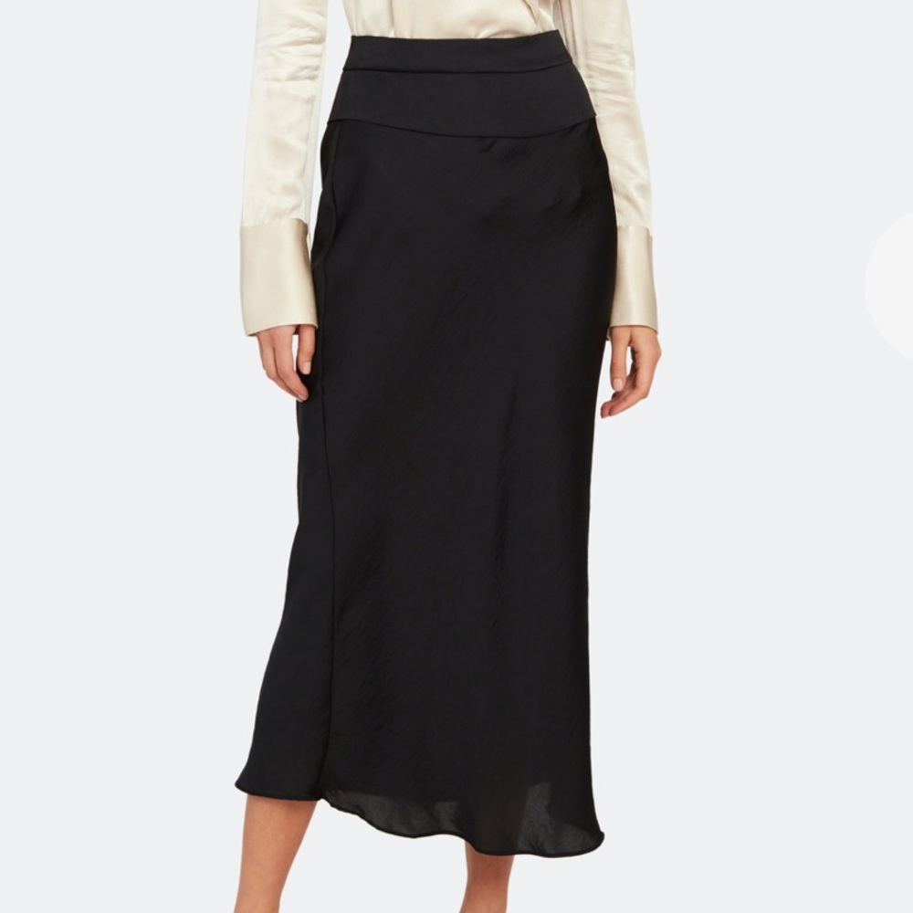 Free People Normani Bias Midi Skirt
